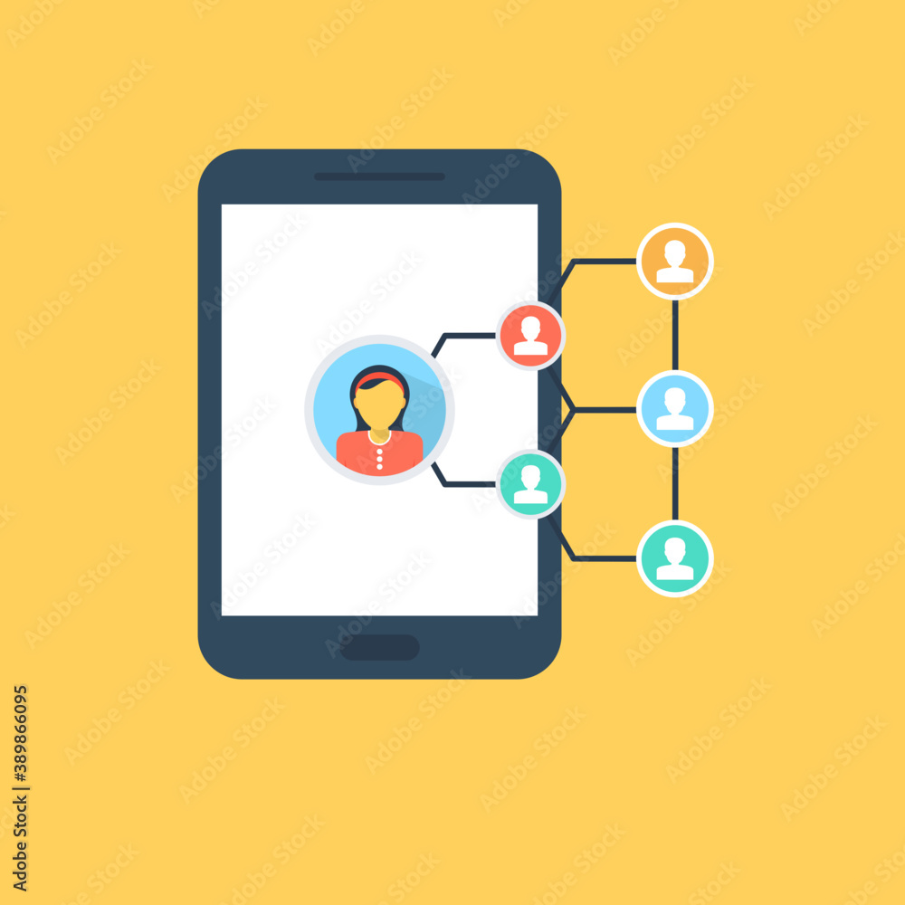 Smartphone screen with ux app design
Smartphone screen with ux app design