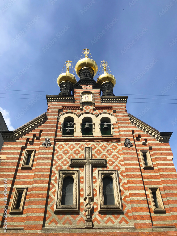 Alexander Nevsky Church in Copenhagen Denmark