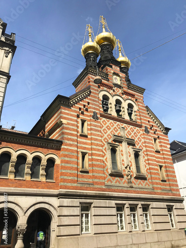Alexander Nevsky Church in Copenhagen Denmark