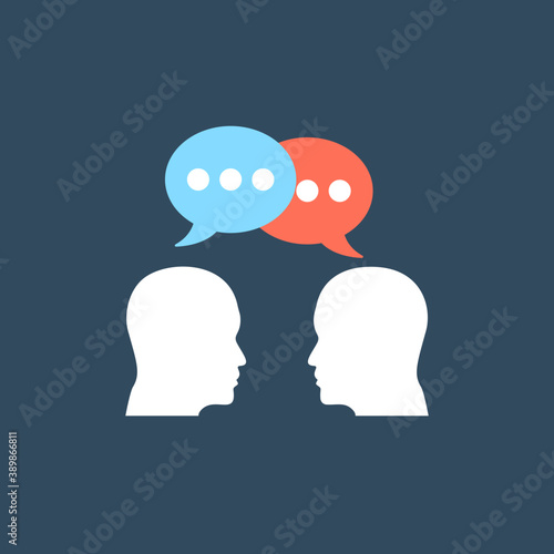 
Business dialogue, act and interact with companies 
