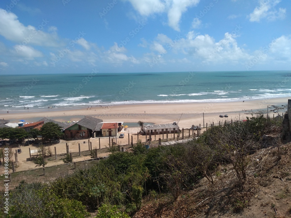 Morro Branco Beach, Ceará Brazil