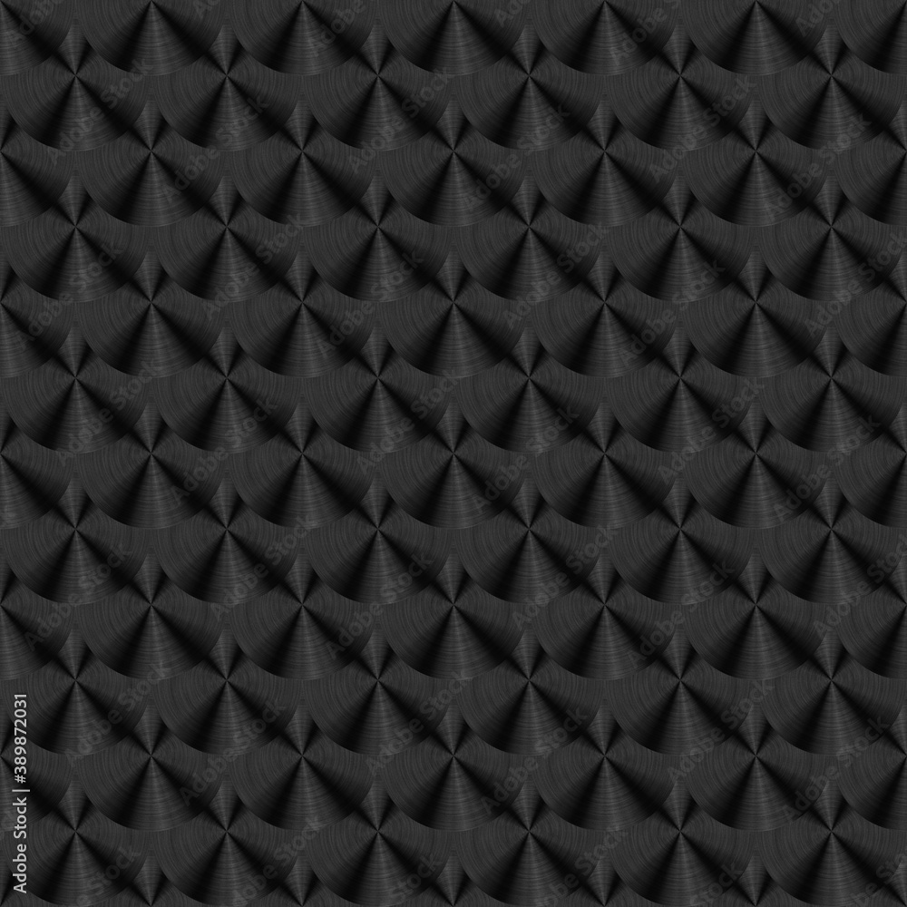 Circular brushed metal. Dark metal backdrop. Seamless background. Pattern, texture. Circular brushed metal. Dark metal backdrop. Seamless background. Pattern, texture.