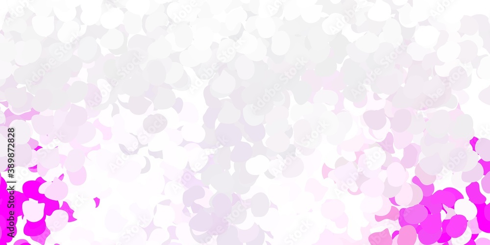 Light purple, pink vector backdrop with chaotic shapes. Light purple, pink vector backdrop with chaotic shapes.