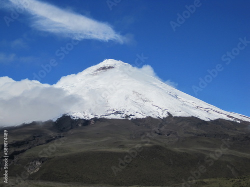 Hiking in the jungles and mountain landscapes around Banos and Mindo in Ecuador, South America
