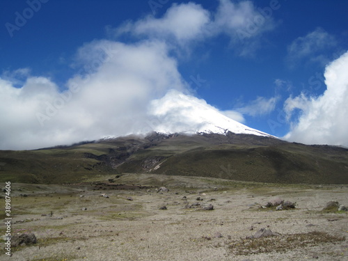 Hiking in the jungles and mountain landscapes around Banos and Mindo in Ecuador, South America