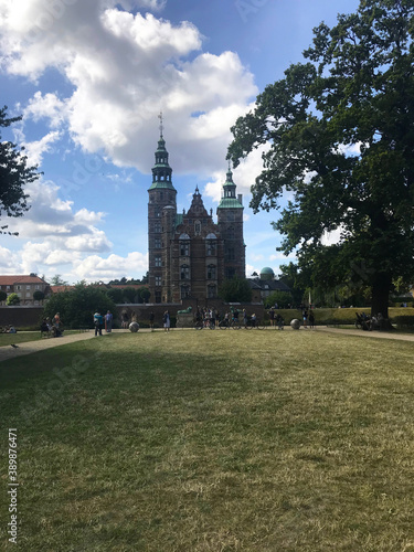 Rosenberg Castle at Kongens Have in Copenhagen, Denmark