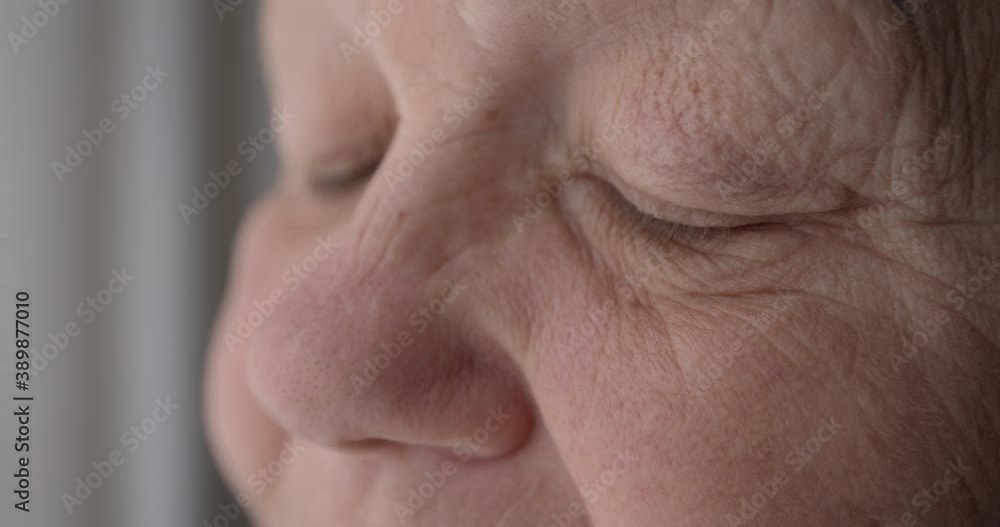 Sad eyes of an old woman. Close-up of eyes of an elderly woman, grandmother. Sad eyes of an old woman. Close-up of eyes of an elderly woman, grandmother.
