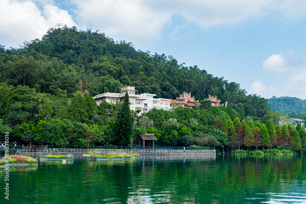 Fototapeta premium Sun Moon Lake, Taiwan.