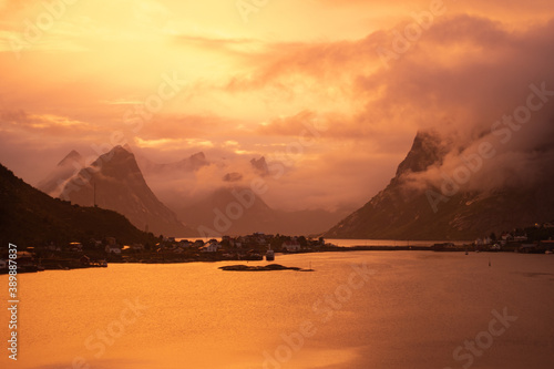 Sunset, Reine - Lofoten Islands, Norway