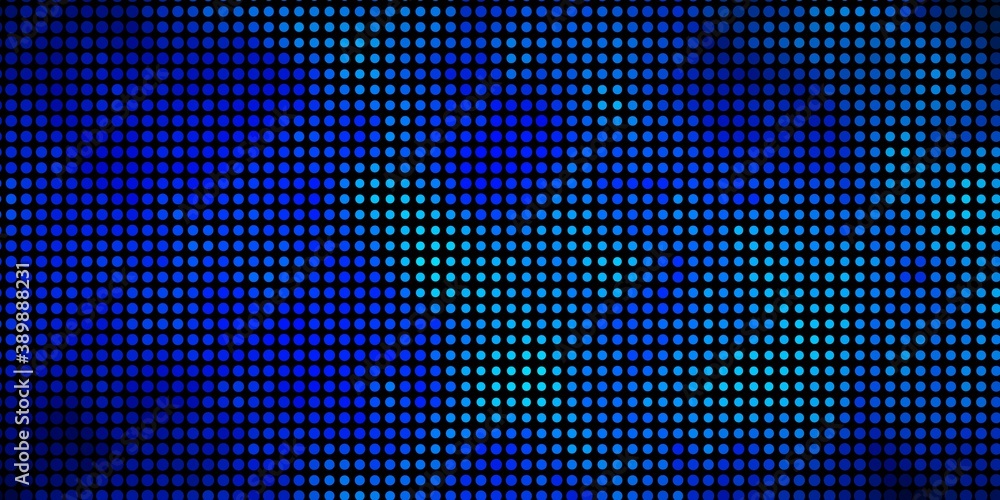 Light BLUE vector pattern with circles. Light BLUE vector pattern with circles.