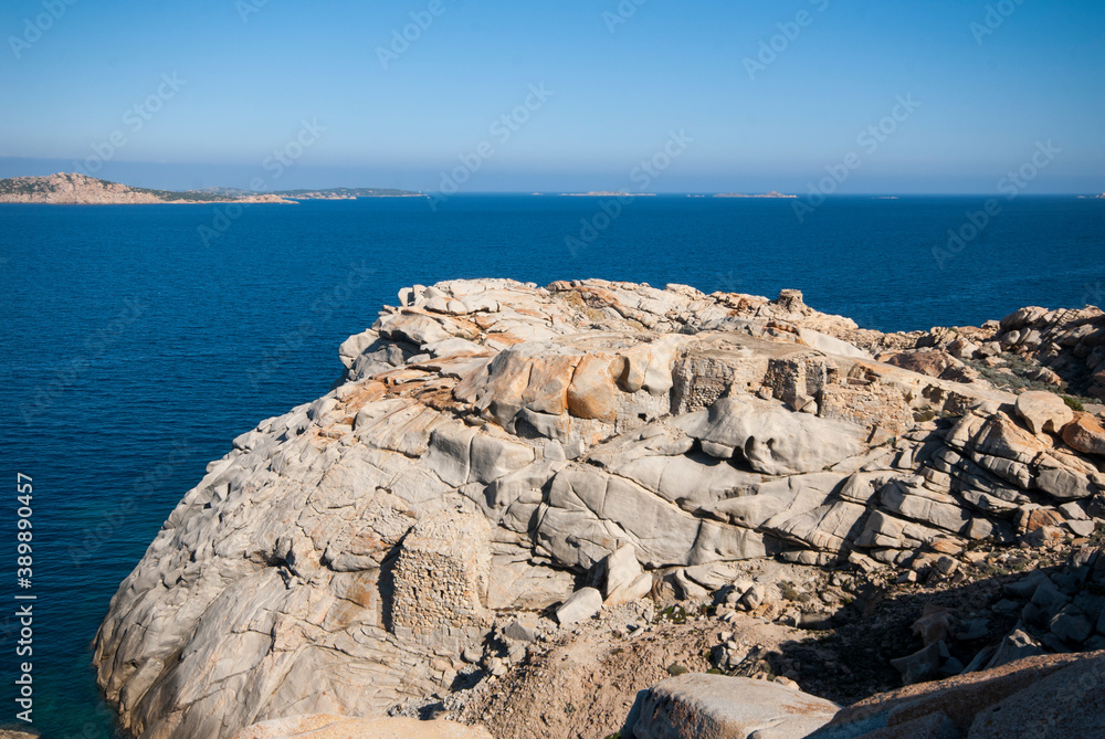 Isola Spargi, fortino Zanotto, Arcipelago La Maddalena