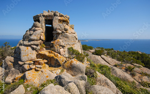 Isola Spargi, fortino Zanotto, Arcipelago La Maddalena