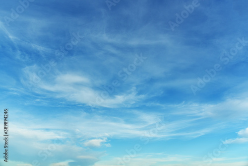 Sky white clouds, beautiful clouds in the blue sky