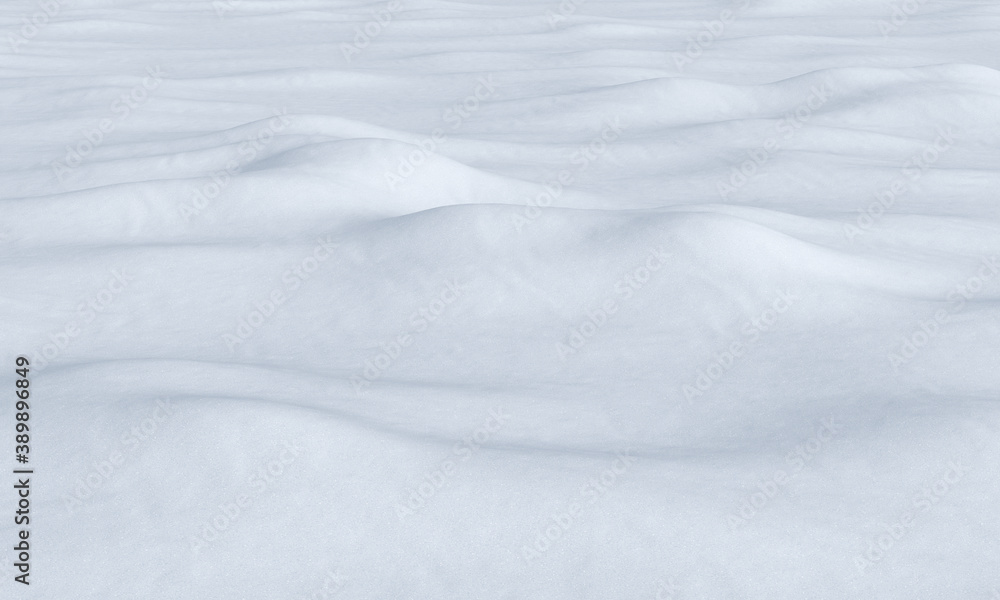 White snow field with bumps background White snow field with bumps background