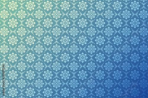 Vintage background with seamless pattern.