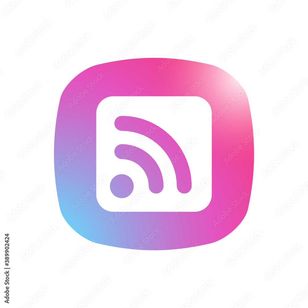 RSS Feed - Mobile App Icon RSS Feed - Mobile App Icon