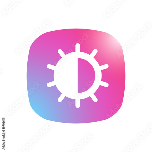 Brightness - Mobile App Icon