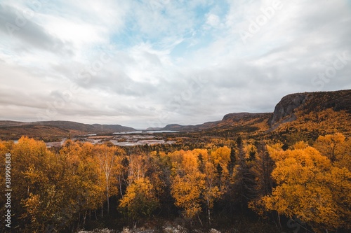 autumn colors in the mountains