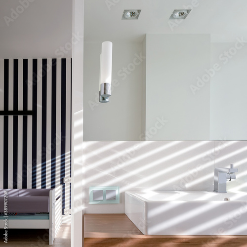 Bathroom next to child room