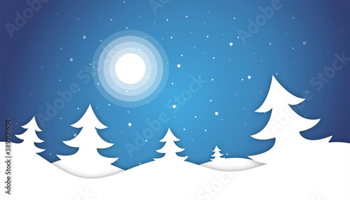 sfondo, alberello, neve, fiocchi di neve, nevicata, natale, inverno
