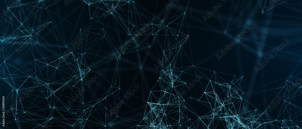 Abstract futuristic - technology with polygonal shapes on dark blue background. Design digital technology concept. 3d illustration. Abstract futuristic - technology with polygonal shapes on dark blue background. Design digital technology concept. 3d illustration.
