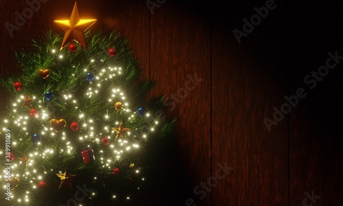 Decorative pine trees for C...