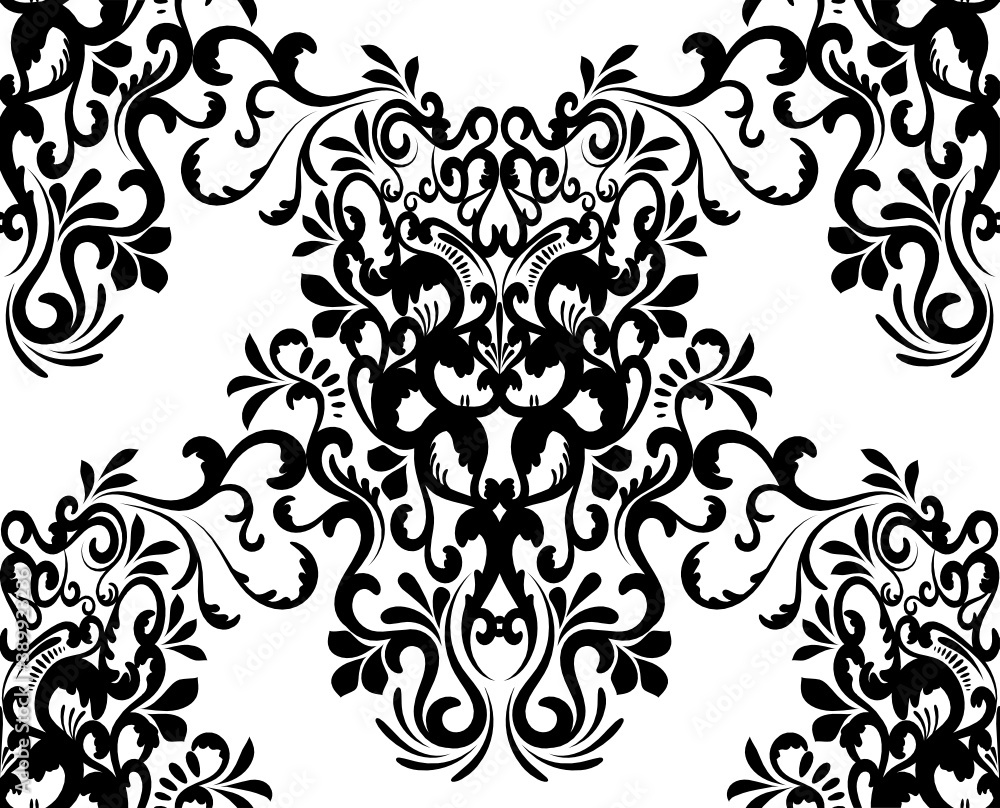 Keywords: pattern, floral, abstract, design, black, illustration, ornament, flower, art, decoration, wallpaper, white, decorative, leaf, vintage, tattoo, retro, vector, graphic, seamless, nature, text Keywords: pattern, floral, abstract, design, black, illustration, ornament, flower, art, decoration, wallpaper, white, decorative, leaf, vintage, tattoo, retro, vector, graphic, seamless, nature, text