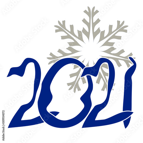2021-The basis for the postcards for the new year.