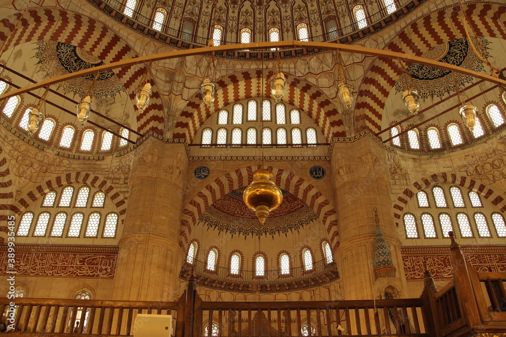 Edirne Selimiye Mosque in Turkey. 