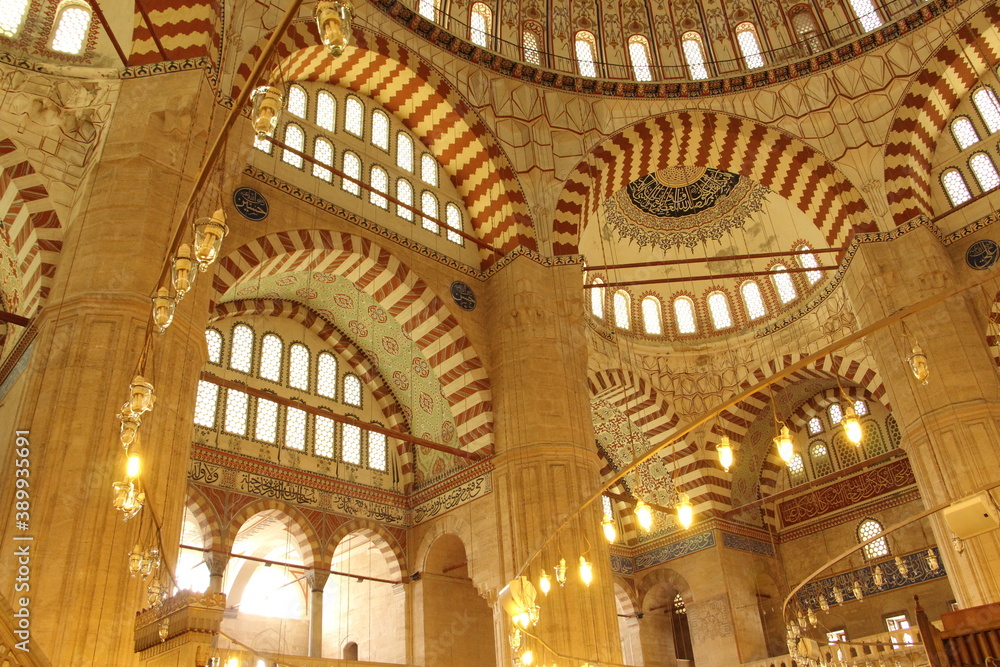 Edirne Selimiye Mosque in Turkey. 