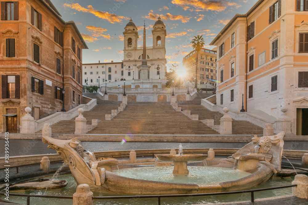 Obraz premium roma piazza di spagna