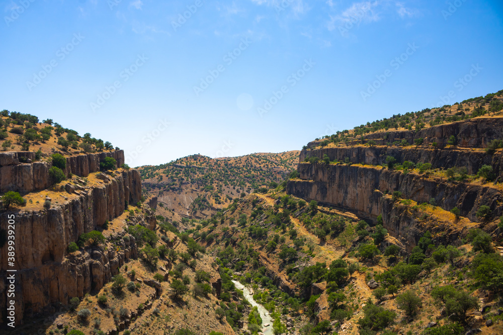 Girmana Canyon in Hekimhan Malatya Turkey
