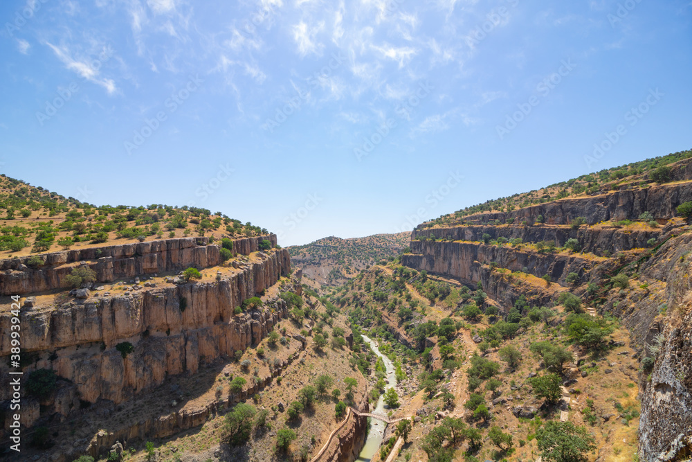 Girmana Canyon in Hekimhan Malatya Turkey