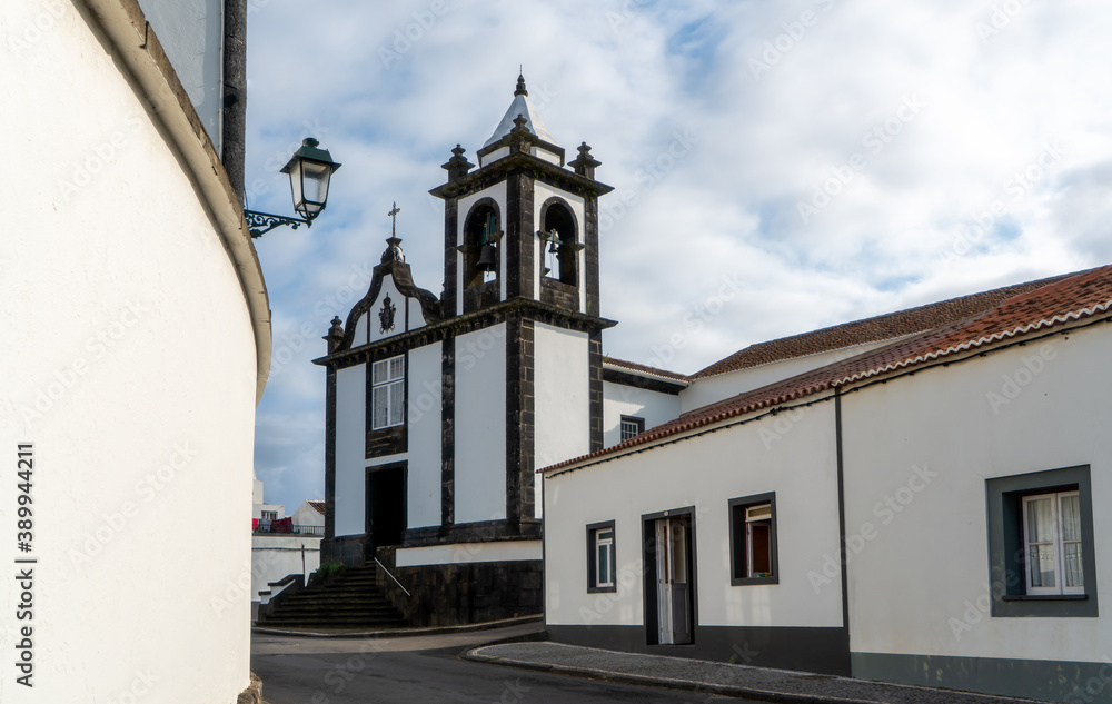 Azores, Island of Graciosa, Church  Igrja da Misericordia of Santa Cruz of Graciosa 