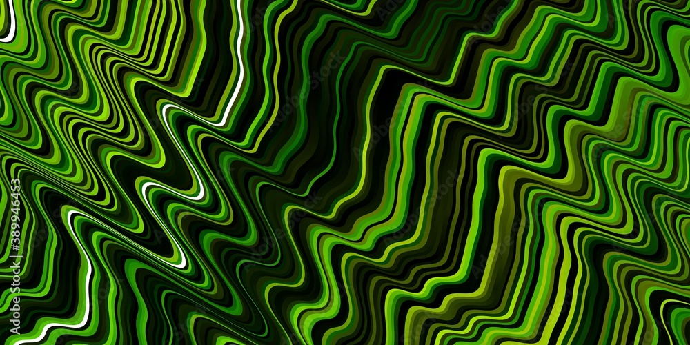Light Green, Yellow vector texture with circular arc. Light Green, Yellow vector texture with circular arc.