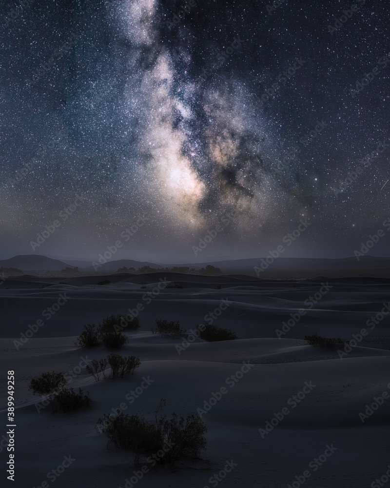 Desert Milky Way in Death Valley