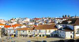 Panoramic view of the charming city of Evora. Unesco World Heritage City. Alentejo Portugal