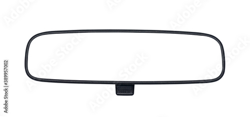 Konstfotografi Car Rear view mirror isolated with clipping path isolated on white background