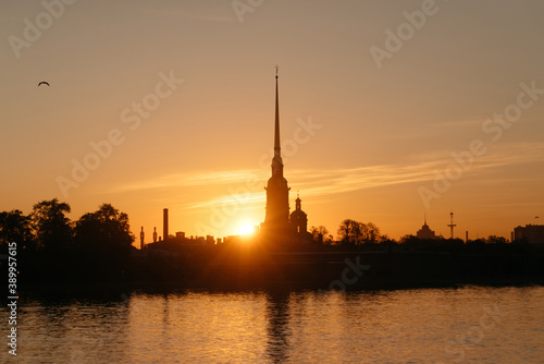 The Peter and Paul Fortress in St.Petersburg, Russia