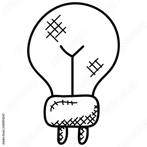 
A light bulb symbolic of thinking and creativity

