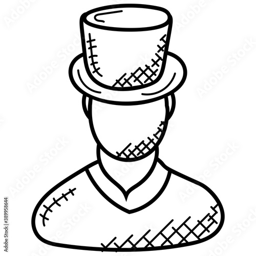 
A person avatar with hat symbolizing Magician
