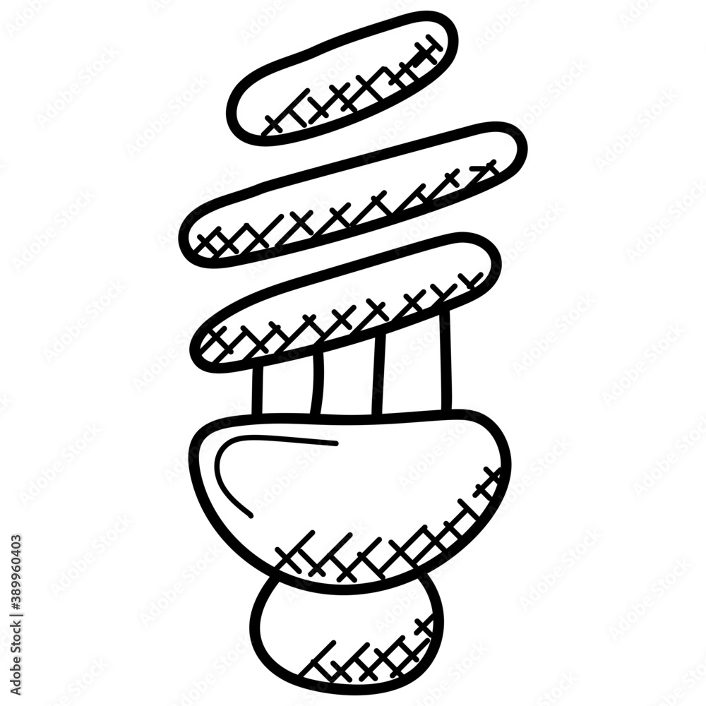 Energy saver or fluorescent bulb icon design
Energy saver or fluorescent bulb icon design
