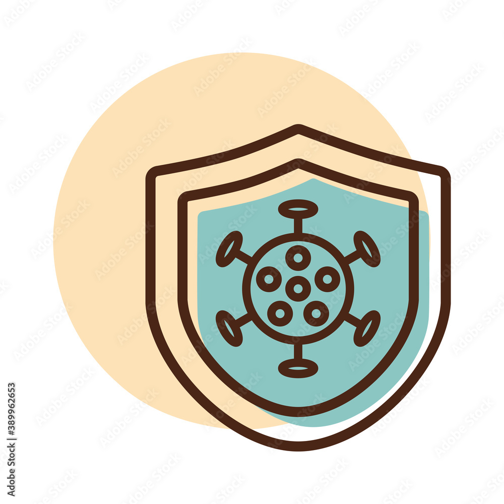 Corona virus protection vector icon. Coronavirus. Corona virus protection vector icon. Coronavirus.