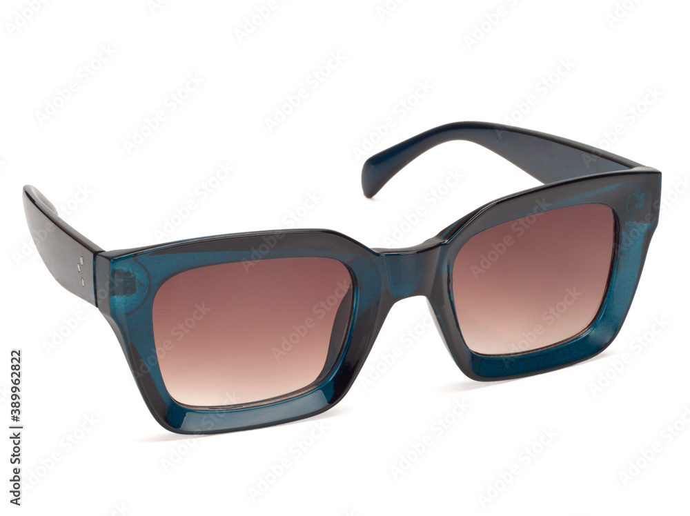 Sunglasses on white background