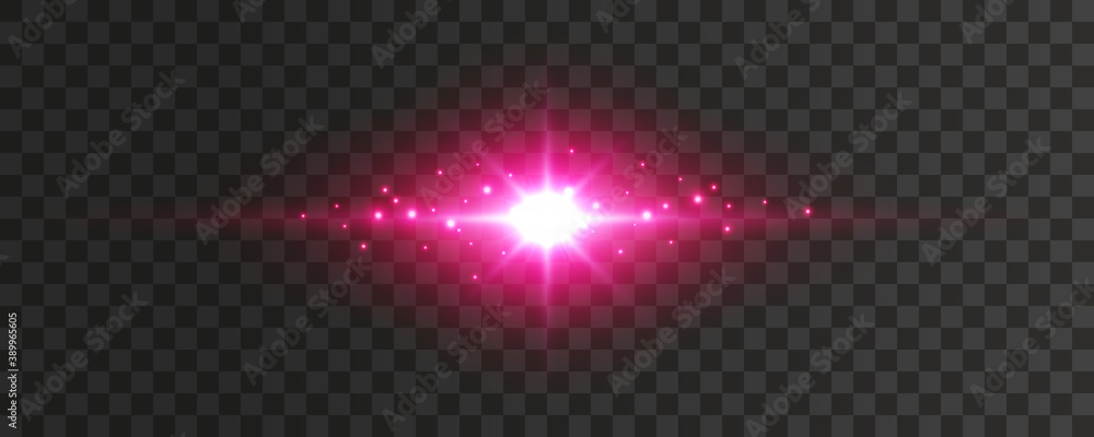 Pink Sparkles Flash