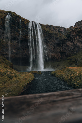 Icelandic nature, Landscape in Summer