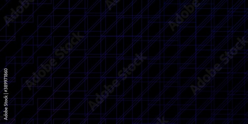 Dark Blue, Red vector template with lines.