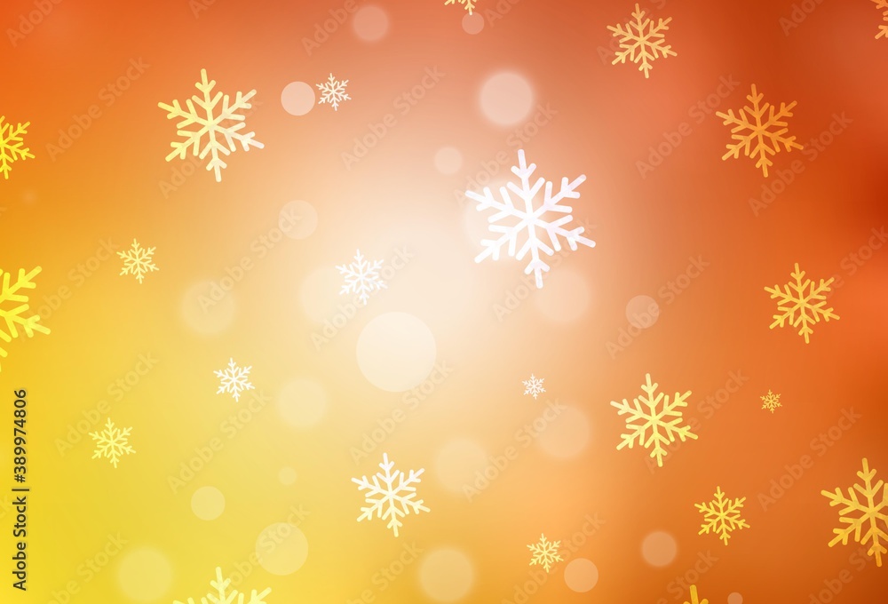 Light Red, Yellow vector layout in New Year style. Light Red, Yellow vector layout in New Year style.