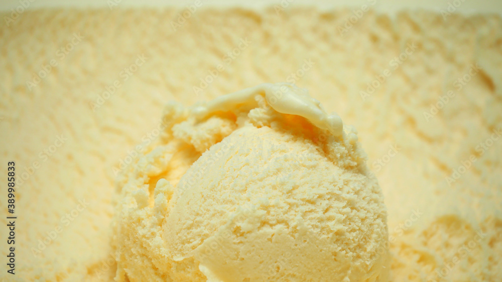 ice cream Vanilla, Front view Food concept, Blank for design. ice cream Vanilla, Front view Food concept, Blank for design.