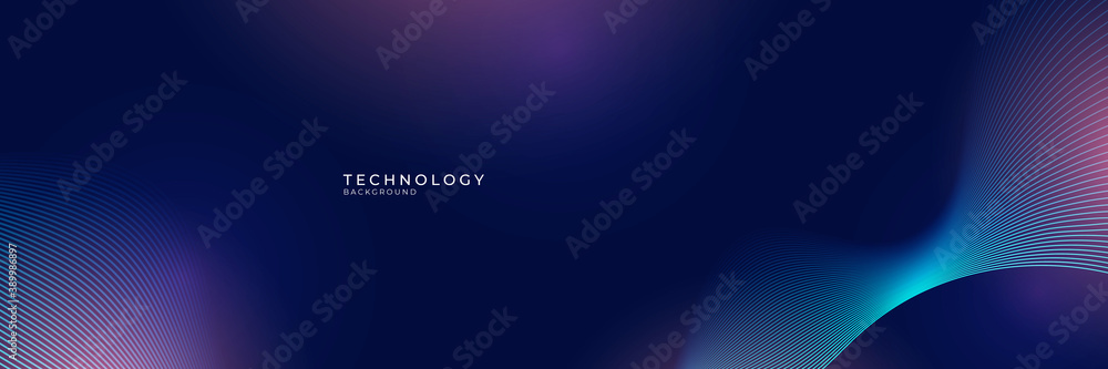 abstract technology particles lines mesh background  - obrazy, fototapety, plakaty 